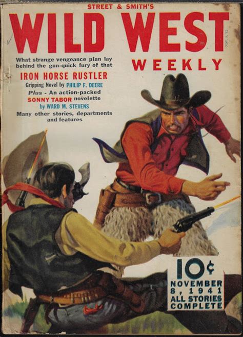 Wild West Weekly November Nov 8 1941 By Wild West Weekly Ward M