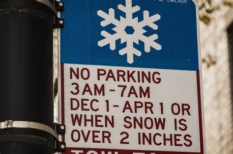 Winter Parking Ban Begins Tuesday Violators To Be Towed Hit With 235