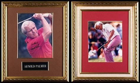 Sold Price Signed Colour Photographs Of Arnold Palmer And November 1 0113 2 00 Pm Gmt