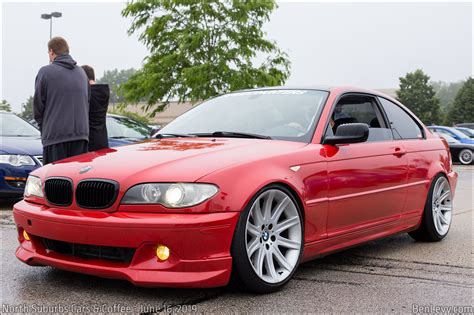 Red E46 Bmw Coupe