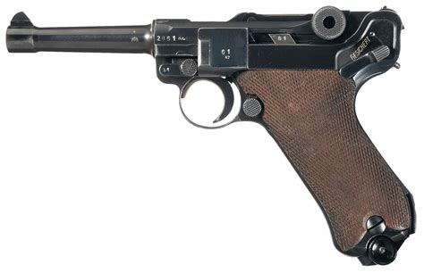 Mauser P08 Pistol 9 Mm Luger Rock Island Auction
