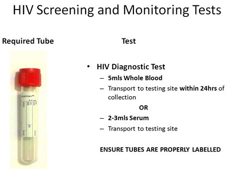 Und ab wann ich testen kann. HIV Testing In Jamaica - Page 2 - Ministry of Health ...