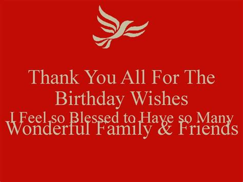  thanks for the birthday wishes from everyone who noticed my name today in the upper right corner of your facebook page. thank-you-all-for-the-birthday-wishes-i- | Birthday Wishes ...