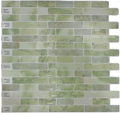 Self stick wall tile peel and stick self adhesive removable stick on kitchen backsplash bathroom 3d wall sticker wallpaper tiles in polito design. Crystiles 10 in. x 10 in. Peel and Stick Vinyl Wall Tile ...