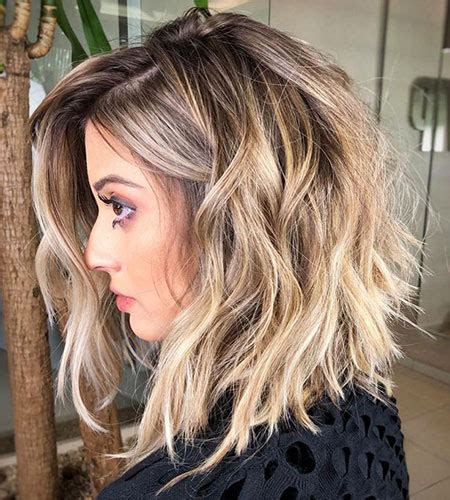 Long wavy hair is a dream hairstyle of every girl. 13 Short Haircuts for Thick Wavy Hair - crazyforus