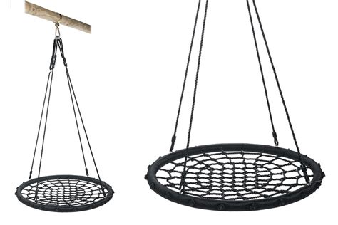 Welche länge sollten die ketten oder seile der. Nestschaukel 100cm für Kinder Netzschaukel Tellerschaukel ...