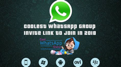 Whatsapp groups link, this is what you are looking or, right? Coolest WhatsApp Group Invite Link to Join in 2018 ...