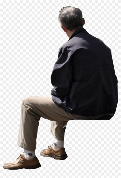 People Sitting Back Png Sitting People Png Transparent Png