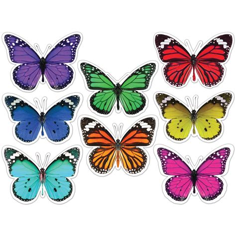 Woodland Whimsy Butterflies Cut Outs Classroom Decoratives Eai