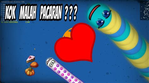 🔴 Pacaran Live 16 Playing Worms Zone Io Main Game Cacing Pemula