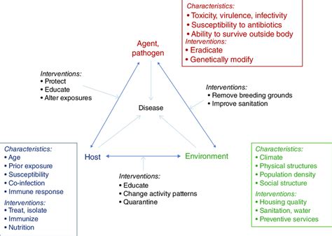 2 The Epidemiologic Triad Of Infectious Disease Summarizes The