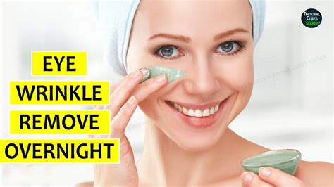 How To Remove Under Eye Wrinkles Overnight Youtube