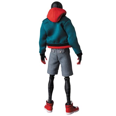 Medicom Mafex 107 Spider Man Figure Miles Morales Into The Spider Vers