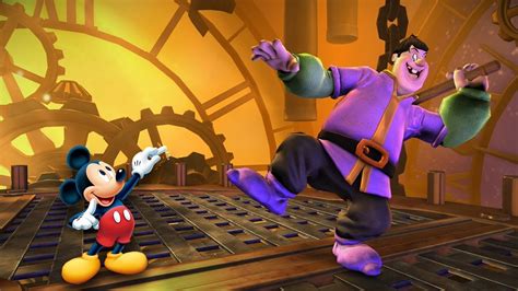 Lets Play Castle Of Illusion Mickey Mouse Vs The Oafish Clock Maker