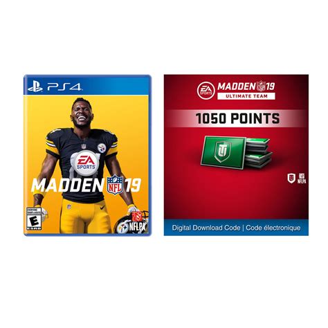 Madden Nfl 19 Ps4 With Ps4 Madden Nfl 19 Mut 1050 Madden Points
