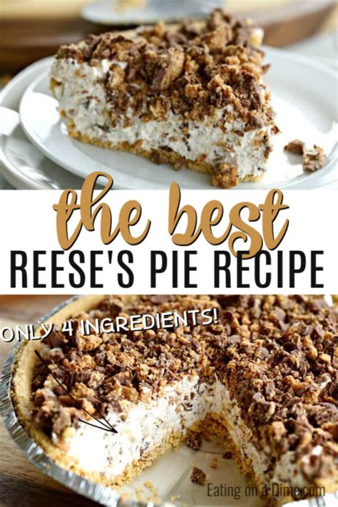 When you're invited to your next party, bring something a little different and a lot delicious. Reeses Pie Recipe - Easy Reese's Peanut Butter Pie Recipe
