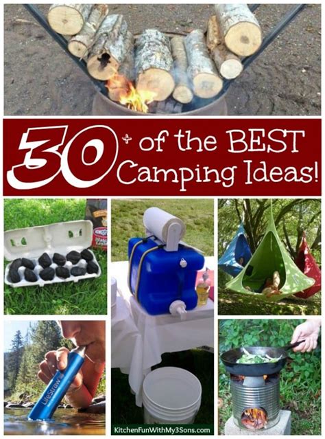 30 Of The Best Camping Ideas Gear Tips And Tricks Kitchen Fun With