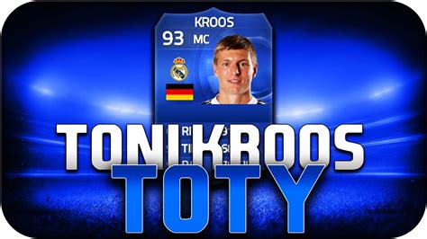 Player stats of toni kroos (real madrid) goals assists matches played all performance data. FIFA 15 UT | TONI KROOS TOTY IN A PACK!!!! | byAxxeLL ...