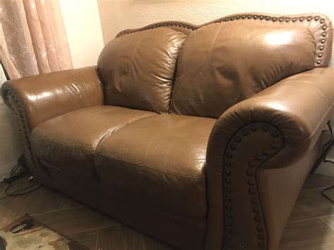 3 Brown Leather Couches For Sale In Vancouver Wa Offerup