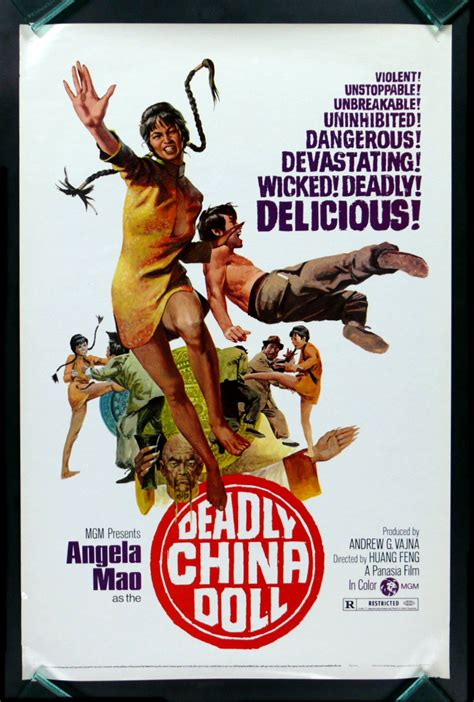 Deadly China Doll 1sh Orig Movie Poster 1973 Kung Fu Movie Posters Movie Posters Vintage