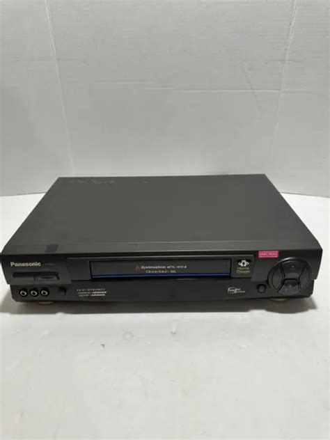 Panasonic Pv Omnivision Head Vcr Vhs Video Player No Remote Works Great Picclick