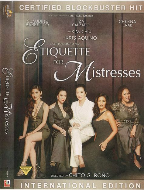 Etiquette For Mistresses Filipino Dvd Amazonde Dvd And Blu Ray