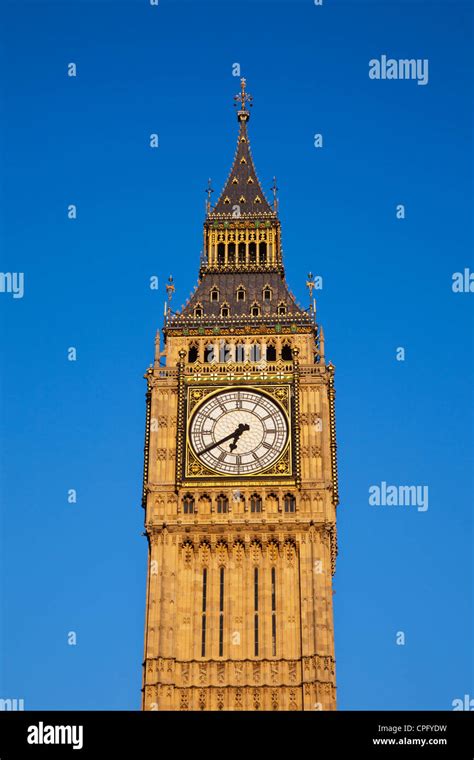 England London Palace Of Westminster Big Ben Stock Photo Alamy