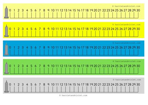 Number Line 0 To 30 Clipart Clipground