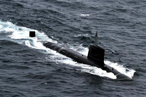 Navy Begins Sea Trials Of Kalvari Class Submarine Vaghsheer The