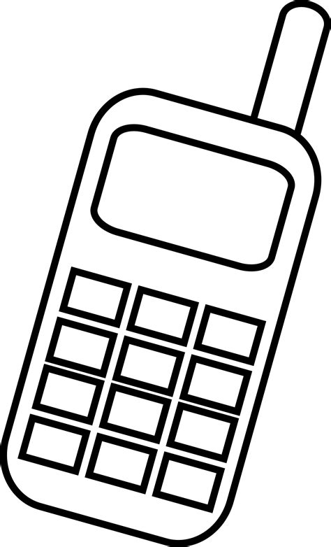 Clipart Icon Mobile Phone