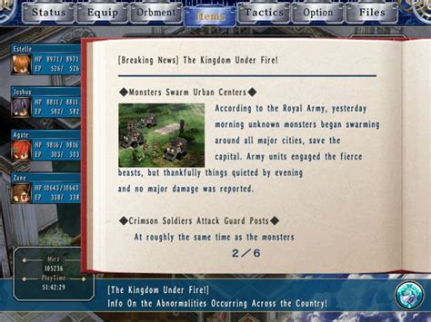 The Legend Of Heroes Trails In The Sky Sc Part 166 Issue 10 The