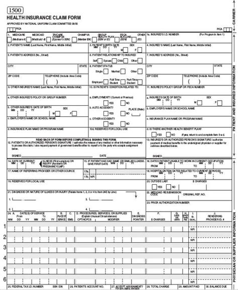 Combined Life Insurance Printable Claim Forms