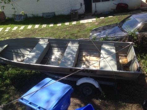 14 Ft Boat With 15hp Motor And Trailer For Sale