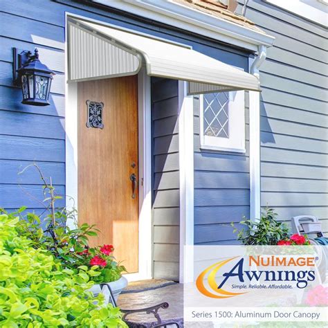 Nuimage Awnings Series 1500 Aluminum Door Canopy Aluminum Awnings