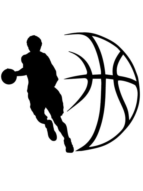 Basketball Stencils Free Printable