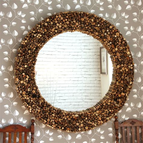 Check spelling or type a new query. large round driftwood mirror by decorative mirrors online ...