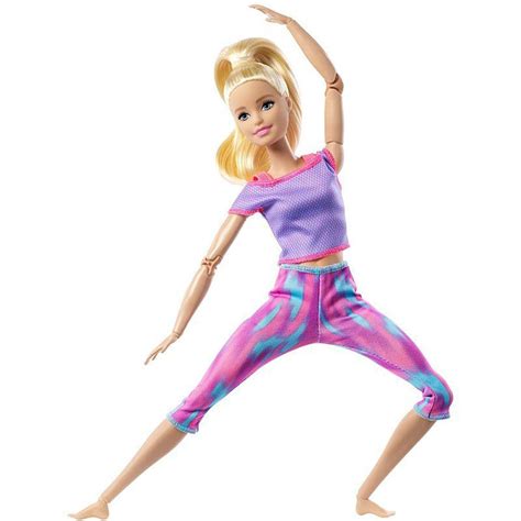 Mu Eca Barbie Made To Move Con Articulaciones Flexibles Y Una Cola