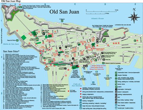 Map Of Old San Juan Link My Virtual Vacations