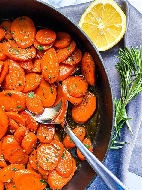 Easy Glazed Stovetop Carrots Recipe — Be Greedy Eats Where Food Meets