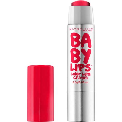 Maybelline New York Baby Lips Color Balm Crayon Refreshing Red
