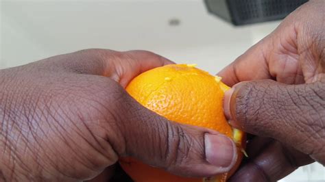 Avoid The Mess How To Peel Oranges Easily YouTube