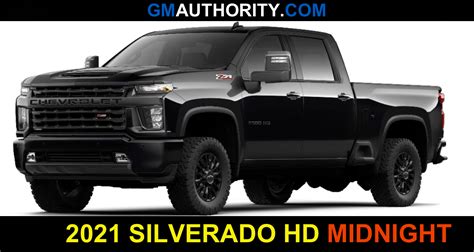 Here Are The 2021 Chevrolet Silverado Hd Special Editions Gm Authority