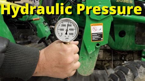 How To Check Hydraulic Pressure And An Issue With The Hydraulic Top