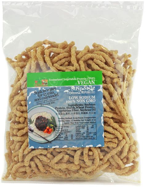 Textured Vegetable Protein Tvp Low Sodium Meat Substitutes100
