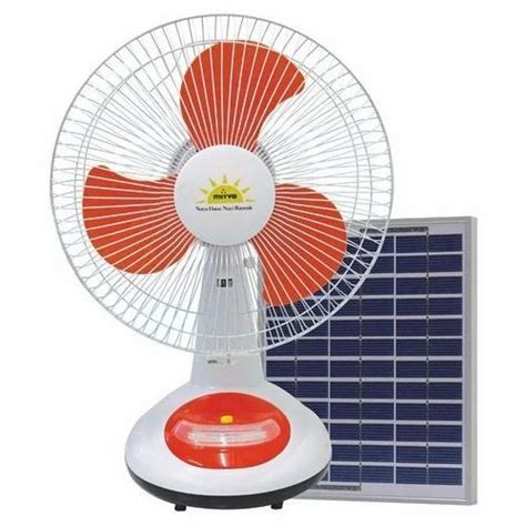 Plastic And Fibre Solar Table Fan Voltage 12 V At Rs 5000 In Gurgaon Id 19342363988
