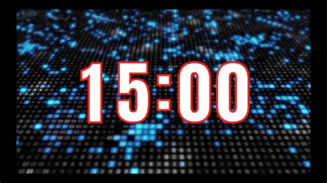 15 Minute Countdown Timer Simple And Clean Youtube