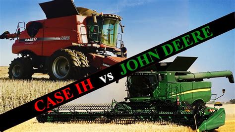 Combine Comparison John Deere S780 Vs 9230 Case Ih Head To Head