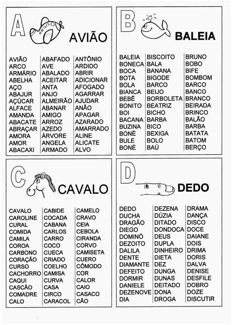 Atividades Decodificação/fluência De Leitura