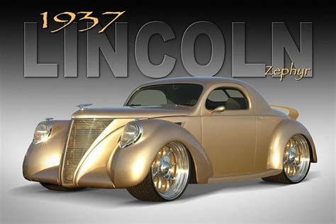 1937 Lincoln Zephyr Coupe Hot Rods And Lincoln