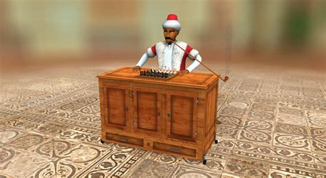 The Turk Automaton Chess Player 3d Scene Mozaik Digital Education
